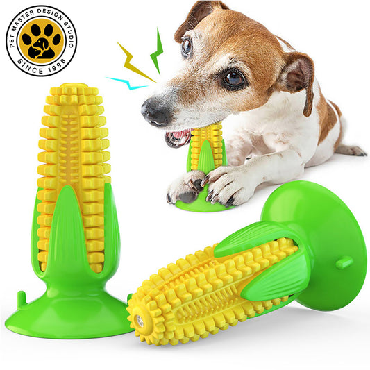 Rubber Corn Squeaky Toy